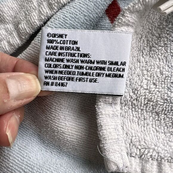 Vintage Mickey Mouse Beach Towel Red Authentic Disney Parks Retro Souvenir NICE! - Picture 8 of 12